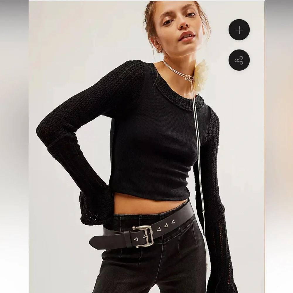 Free people Cuffing Season Top